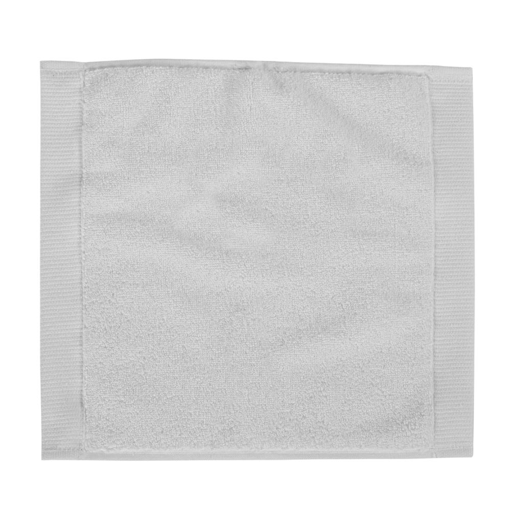 Полотенце для лица белого цвета из коллекции Essential, 30х30 см