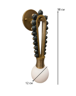 Акцентные настенные светильники с декоративными элементами ✨
