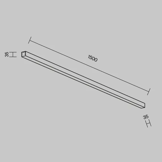 Линейный светильник Technical LL311014