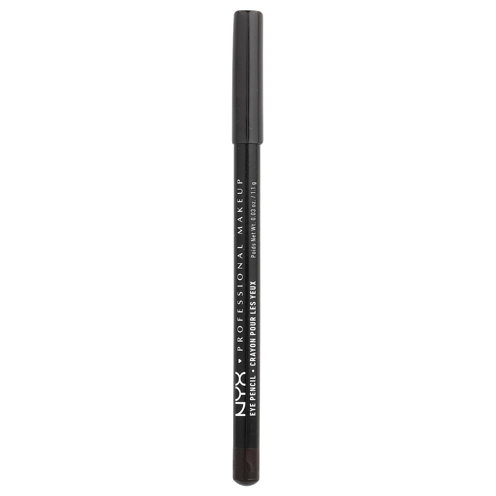 NYX Professional Makeup, Slim Eye Pencil, 931 черно-коричневый, 1,1 г (0,03 унции)