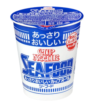 Лапша Nissin Cup Noodle со вкусом морепродуктов