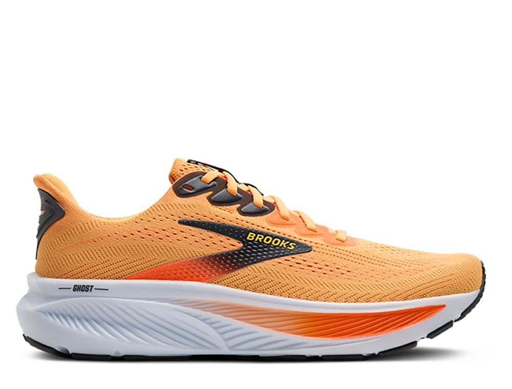 Кроссовки для бега мужские Brooks Ghost 17 Оранжево-Черные