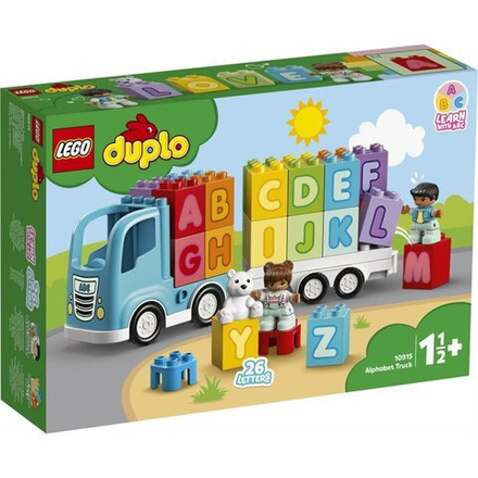 Конструктор LEGO Duplo - Грузовик Алфавит 10915