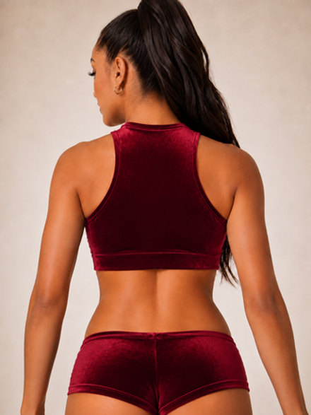 Eclipse Top, Red Velvet