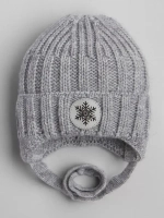 Шапка зимняя вязаная для малышей
