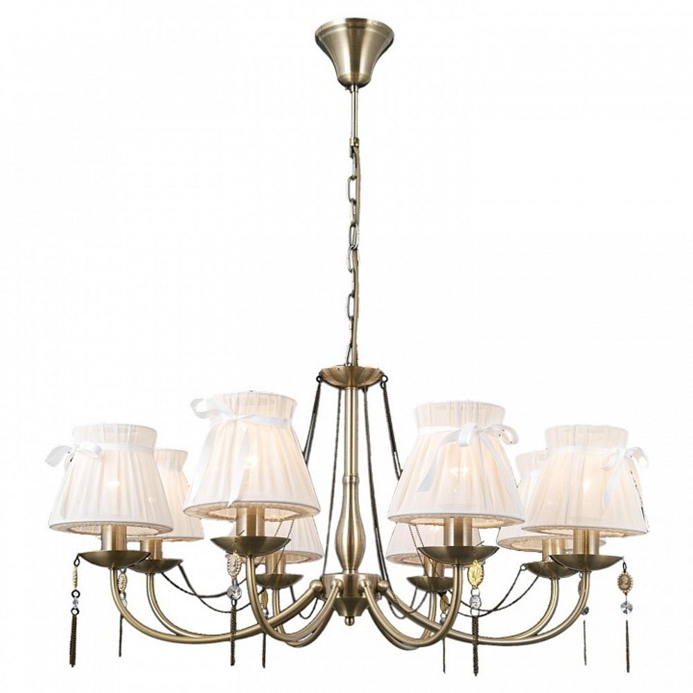 Подвесная люстра ILLUMICO IL0023 IL0023-8PSQ-24 AB CASTOR