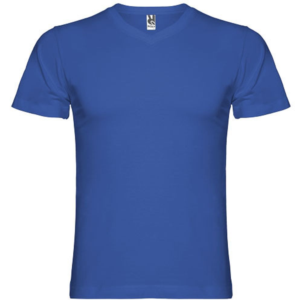 Мужская футболка Samoyedo с коротким рукавом и V-образным вырезом