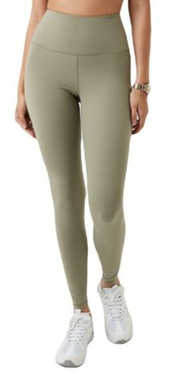 Leginsy Björn Borg Borg High Waist Comfort Tights - зеленый