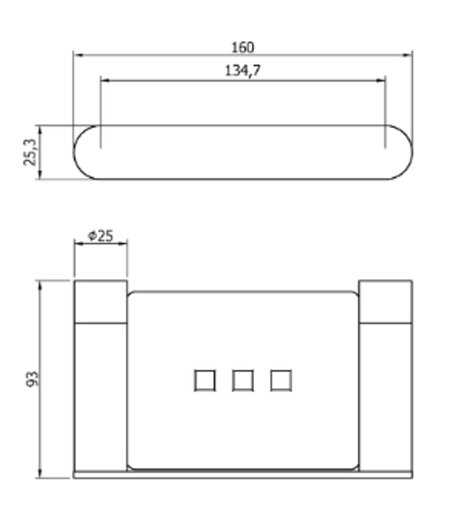 Мыльница нерж. сталь VERONA 16875.CU медь