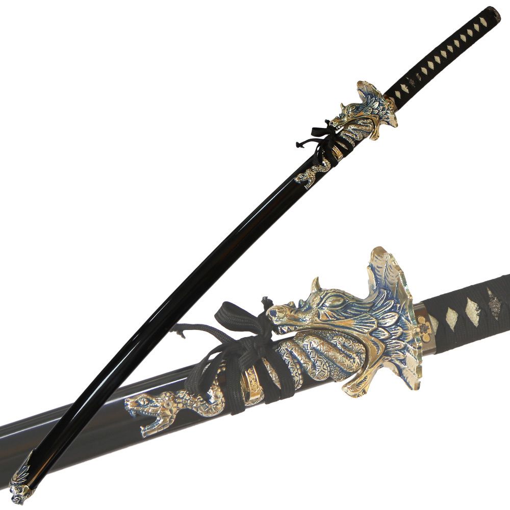Art Gladius Катана "Дракон пожирающий змею" самурайский меч