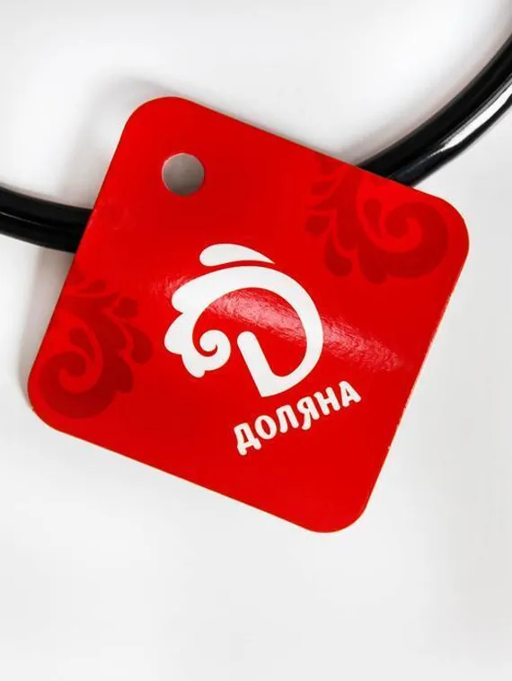 Вешалка для галстуков и шарфов Доляна, 13,5×23×0,7 см, антискользящее покрытие, цвет чёрный