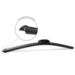 Щетка стеклоочистителя Lucky way, бескаркасная, 24"/60 см, SCHET163