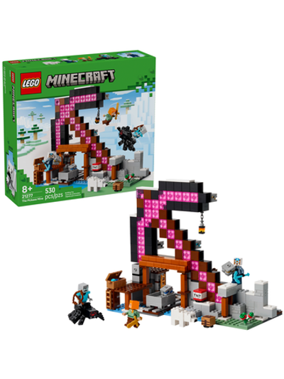 Конструктор Лего Майнкрафт Шахта с киркой | LEGO Minecraft The Pickaxe Mine 21277 - 530 деталей (8+)
