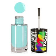 319  Лак для ногтей COLOR GEL NEON TF Бирюзово-Голубой, 8 мл