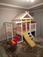 Игровой комплекс из дерева"Baby - 6"