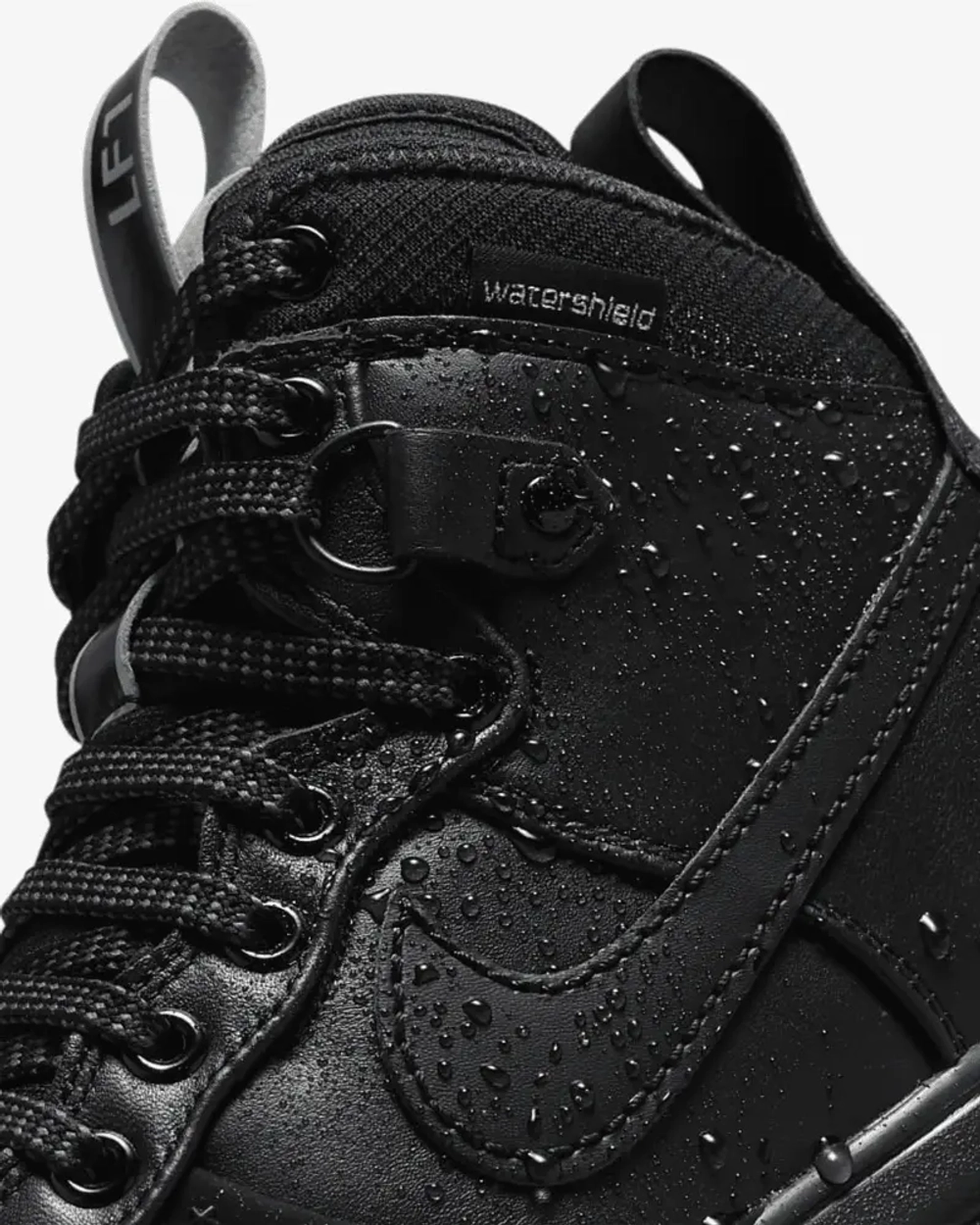 Кроссовки Nike Lunar Force 1, черн.