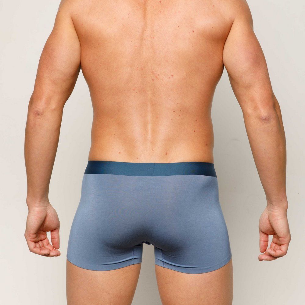 Мужские трусы боксеры синие Sergio Dallini SD2901-4