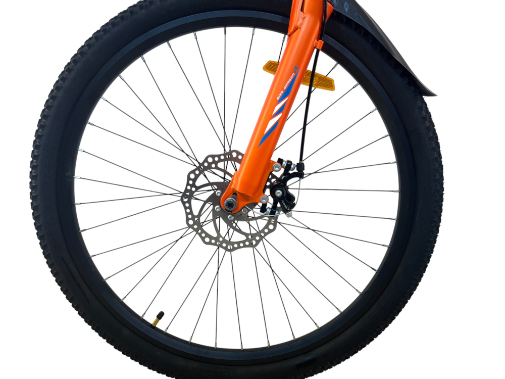 Велосипед Bike Dragon 24" 21скор (стальная рама, SunRun, диск. тормоз) BD-2-24-4 оранжевый