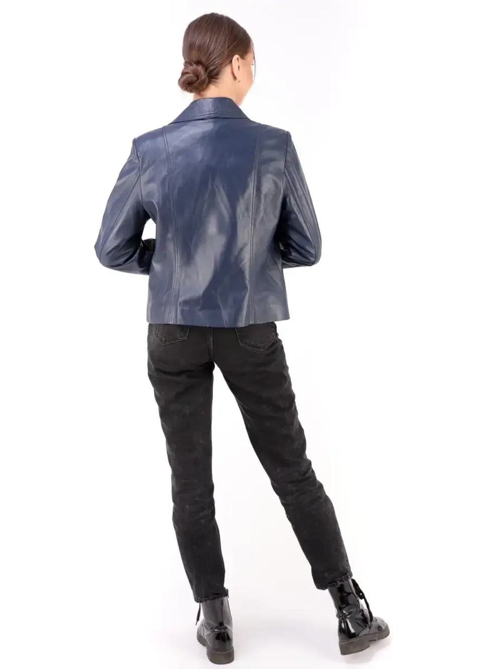 Косуха кожаная куртка женская Турция