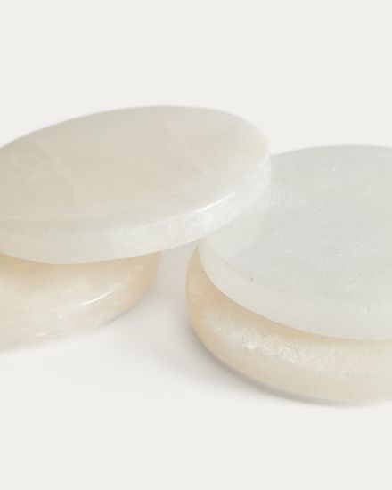 Noreli набор из 4 алебастровых подставок