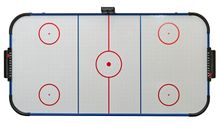 Игровой стол - аэрохоккей &quot;Nordics&quot; 4ф (синий)