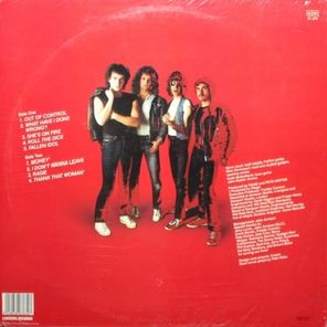 Rage / Out Of Control (LP)