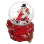 Снежный шар «Зимний шарфик» d-4,5 см, микс