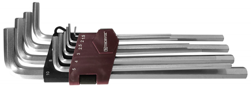 Набор ключей торцевых шестигранных удлиненных Thorvik HKL10S