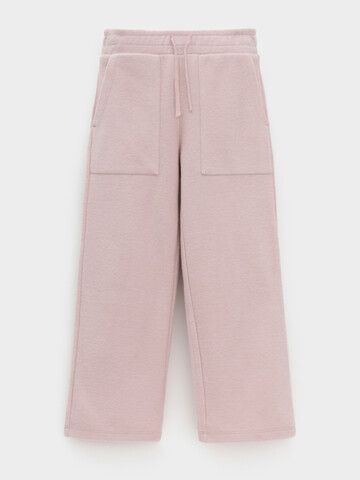 брюки  для девочки  КР 400843/розовый лед к577