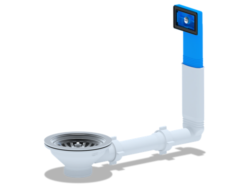 Перелив Ани д/мойки 3 1/2 (диам.90мм) N305 АНИ пласт