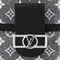 Сумка Louis Vuitton Dauphine MM серый