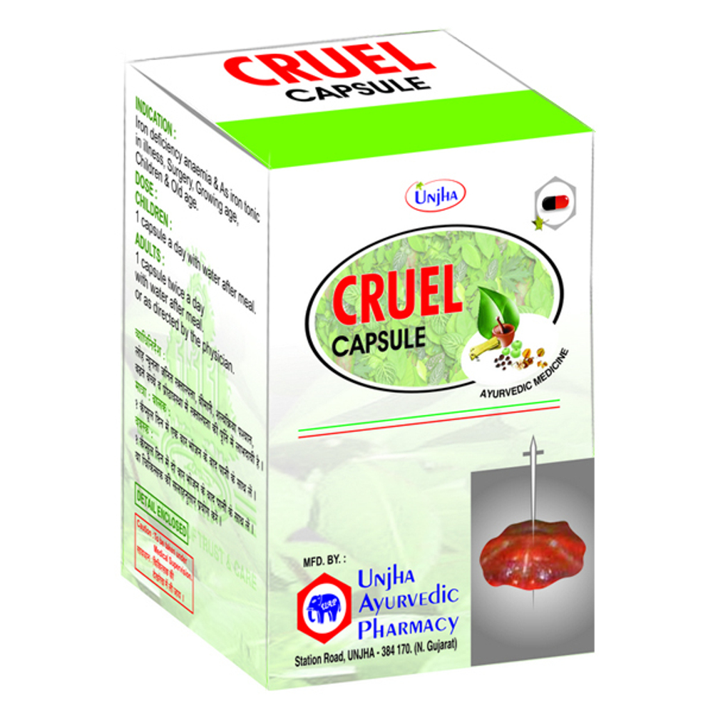 Круел Унджха (Cruel Unjha), 30 капсул