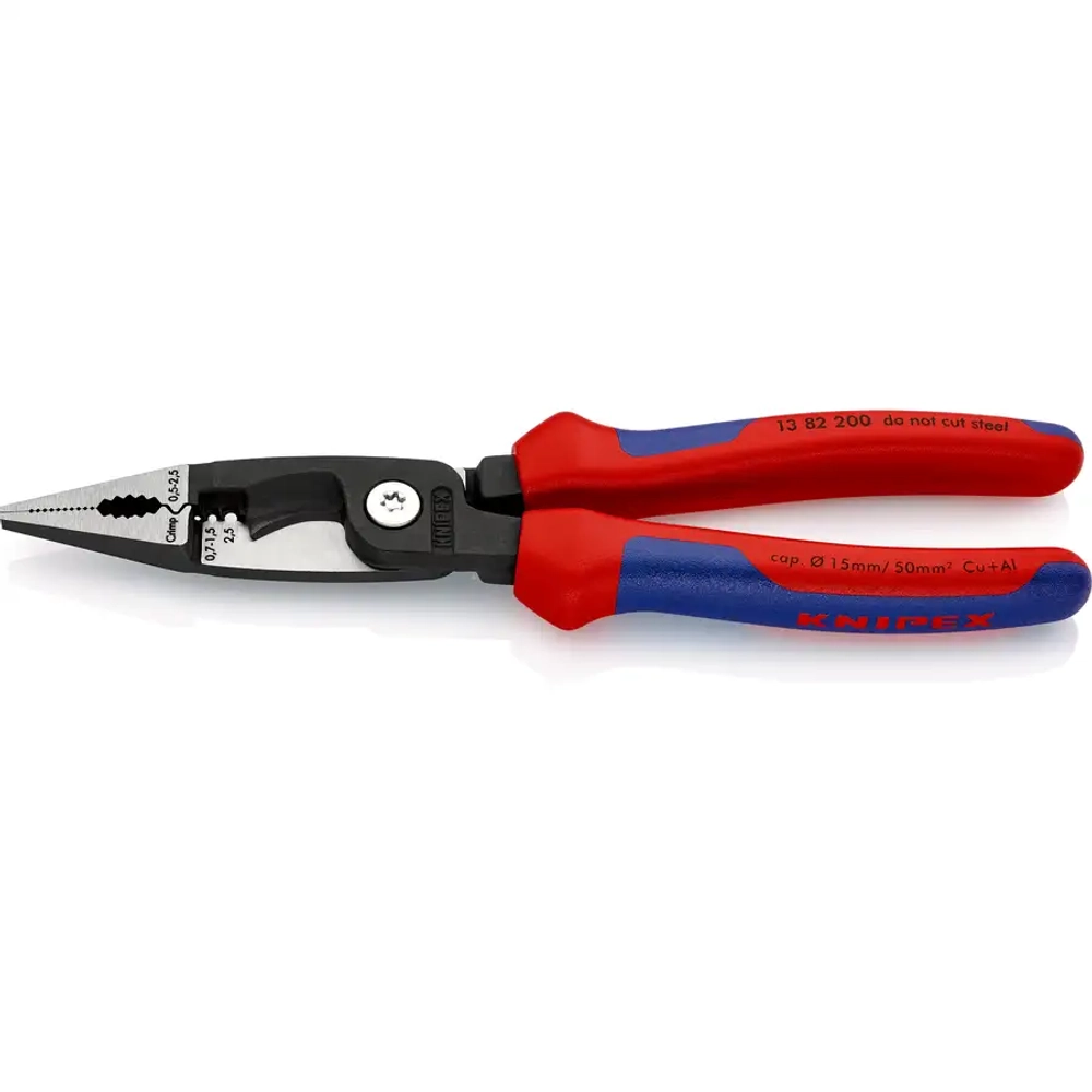 Электромонтажные клещи 200 мм Knipex 13 82 200