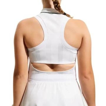 Женский топ теннисный Nike Court Dri-Fit Slam - white/white