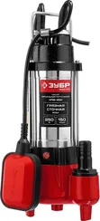 Насос фекальный "ЗУБР" НПФ-250