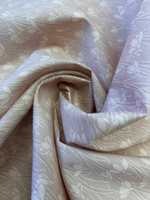 Хлопок Liberty розовый с подснежниками Lasenby Cotton - Snowdrop Spot