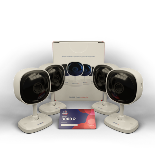 TRASSIR 4TRCloud3000 Комплект видеонаблюдения