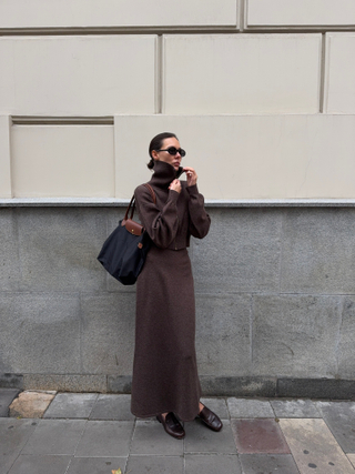 Бомбер укороченный TATUM, шоколадный