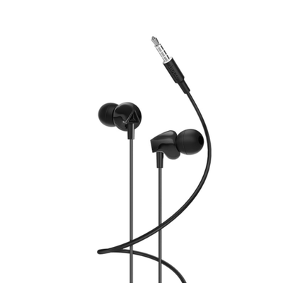 Проводные наушники M60 Perfect sound universal earphones with mic - black