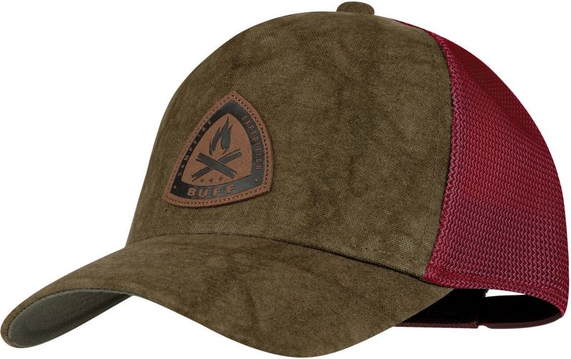 Кепка-бейсболка Buff Trucker Cap Lowney Khaki Фото 1