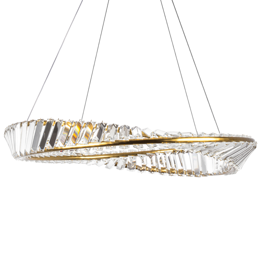 699063 Люстра VIDARE 28W LED 2380LM ЗОЛОТО 3000K IP20