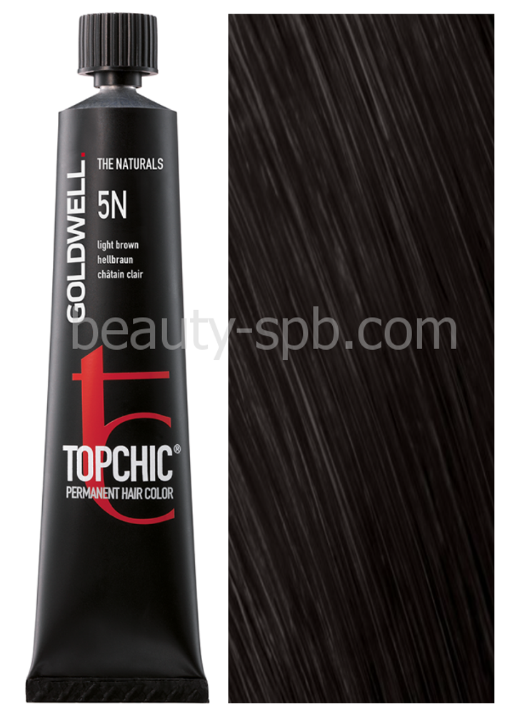 Goldwell Topchic 5N светло-коричневый 60 мл