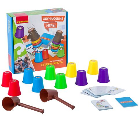 Настольная игра «Спрячь крота»