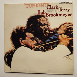 Винтажная виниловая пластинка LP Clark Terry, Bob Brookmeyer Quintet Tonight (USA 1965)
