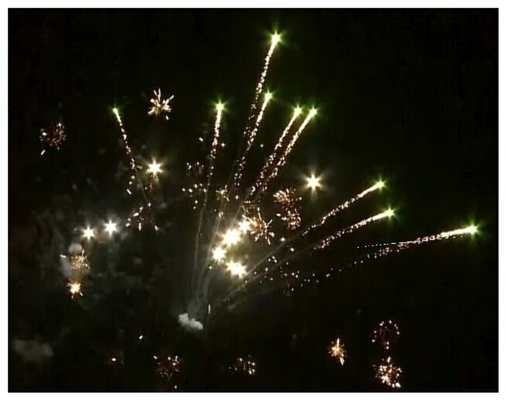 Салют Фейерверк С НГ! 25 залпов