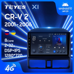 Teyes X1 9" для Honda CR-V 2 2001-2006