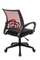 Кресло офисное TopChairs ST-Basic сетка/ткань красный