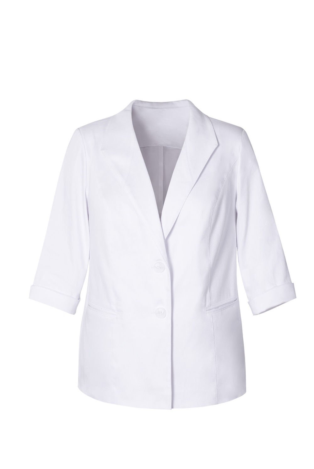 Жакет женский 4034АП, белый #429Беа044034АП