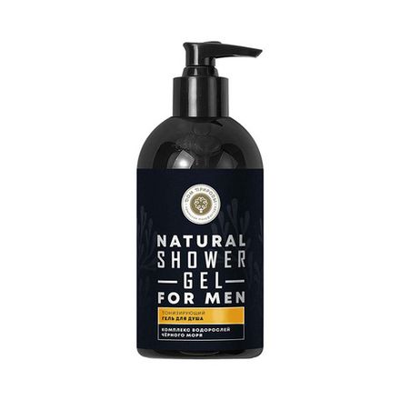 FOR MEN Гель для душа "Тонизирующий" с комплексом водорослей Черного моря