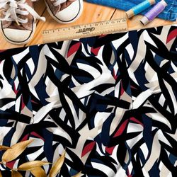 Ткань премиум флис цветовая калейдоскопия